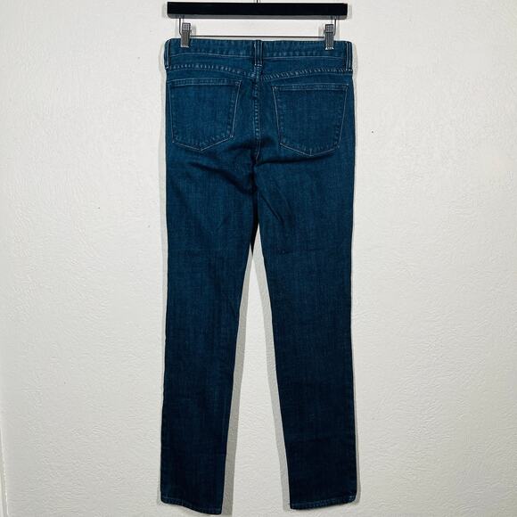 J Crew Toothpick Stretch SKinny Jeans Dark Wash Blue - 27 - Picture 4 of 4